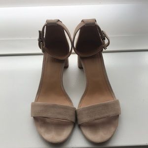 J Crew Nude Sandals